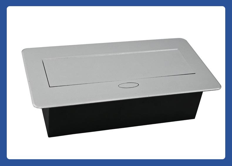 Выдвижная настольная розетка стандарта Германии с USB