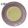 Garlic Mincer Bowl Ceramic Ginger Grater Plate, Manual Dish, Multifunctional Masher Grinding Disc for Food, Kitchen Puree And