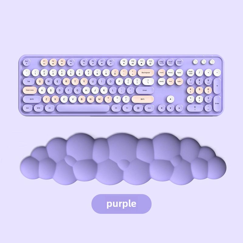 Подставка для запястья клавиатуры Cloud Memory Foam для настольного набора текста