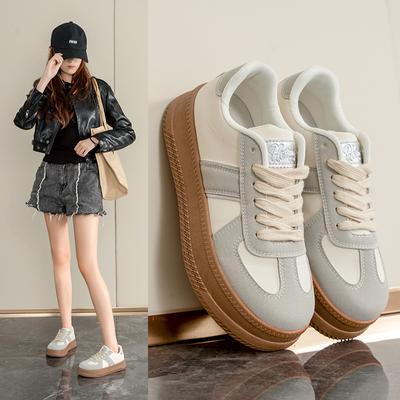 2025 осень новая корейская версия дышащие туфли Форрест Гамп женские ins студенческие повседневные туфли женские туфли на платформе для бега женские DX995