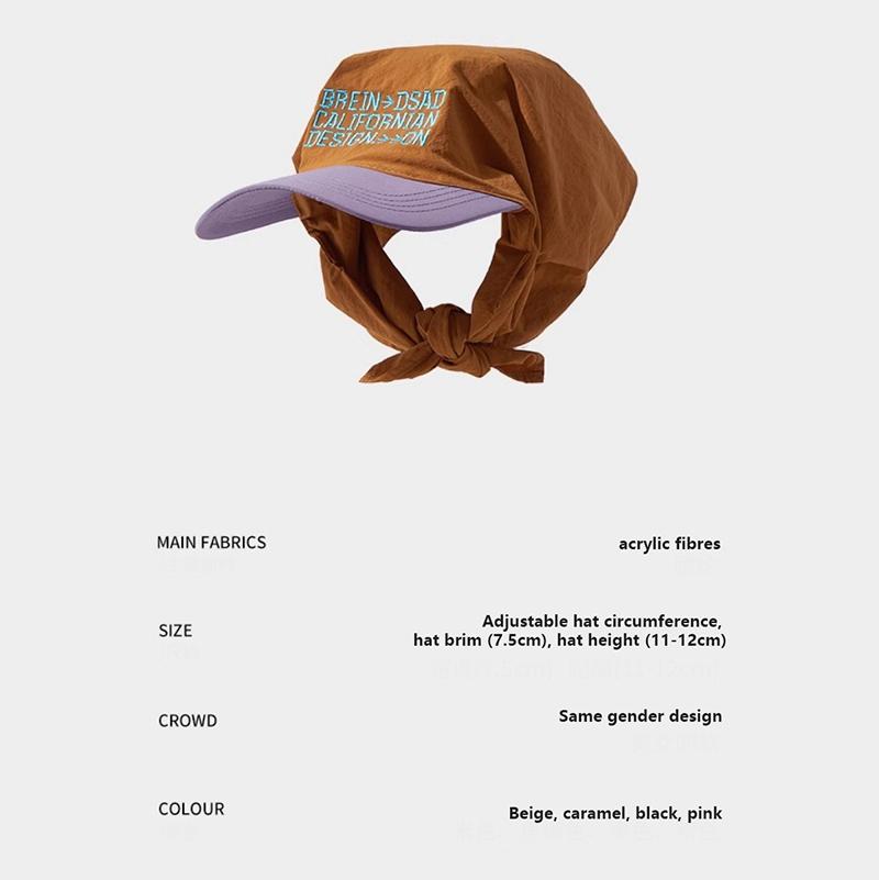 2025 Персонализированная цветная шапка-косынка с ремешком для детей, летняя вышитая солнцезащитная шляпа от солнца