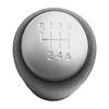 Auto Parts Gear Shift Knob Tool 6 Speed Black & Silver Dustproof Waterproof High Precision High Quality Useful