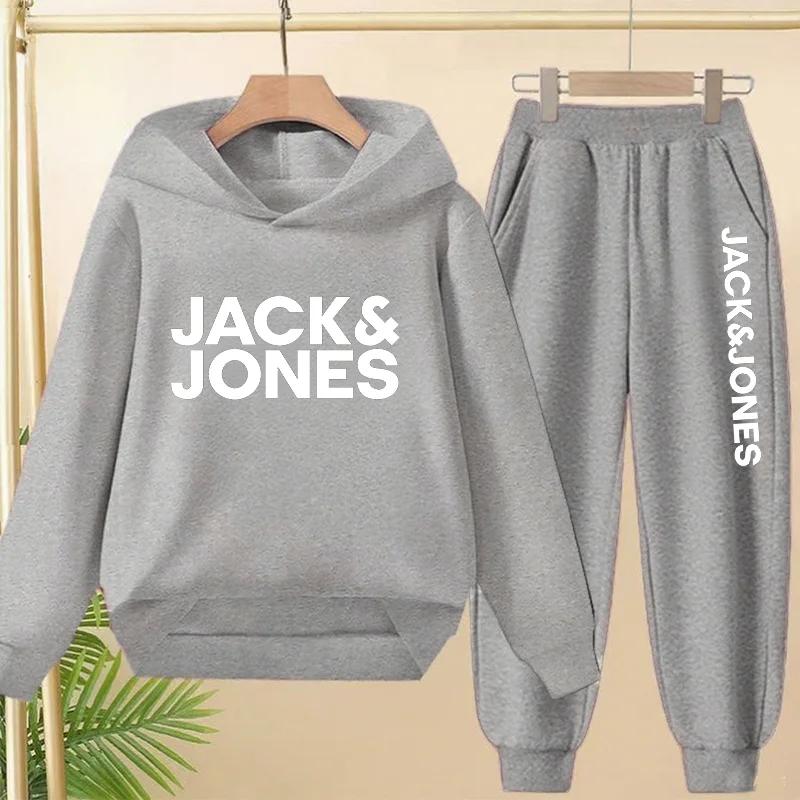 Boys Hoodies Sweatshirt +Pants New Jack print clothes Sets Fashion Girls Hoodies Game Spring Autumn sweatshirt Clothes