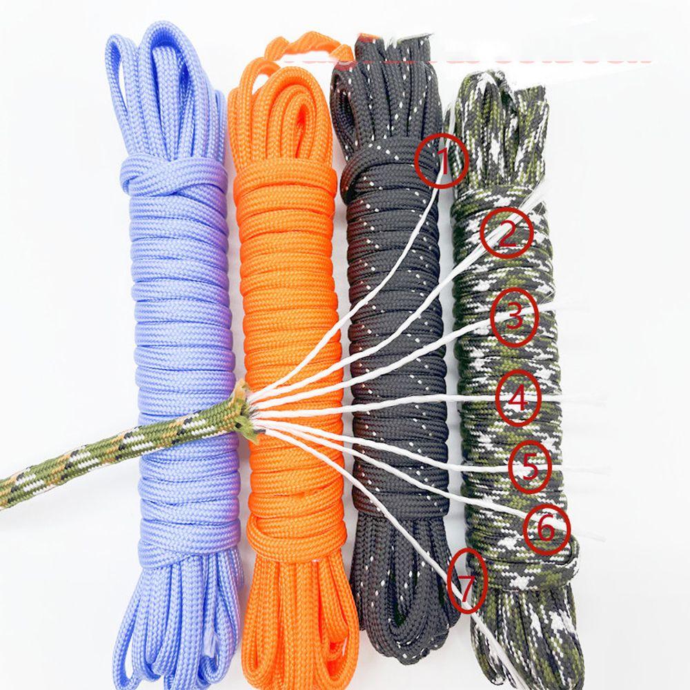 Outdoor Activity Tent Strap Parachute Line Paracord Camping Rope Parachute Lanyard Parachute Cord