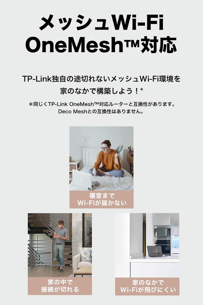 Wireless LAN AC1900 OneMesh Compatible 3 Years Manufacturer Warranty RE550 TP-Link Wi-Fi 1300+600Mbps MU-MIMO