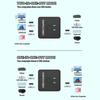 USB3.0 Switcher 2 Computer Sharing Keyboard and Mouse Printer Scanner Webcam 2 in 1 Out/1 in 2 Out USB Switcher Splitter