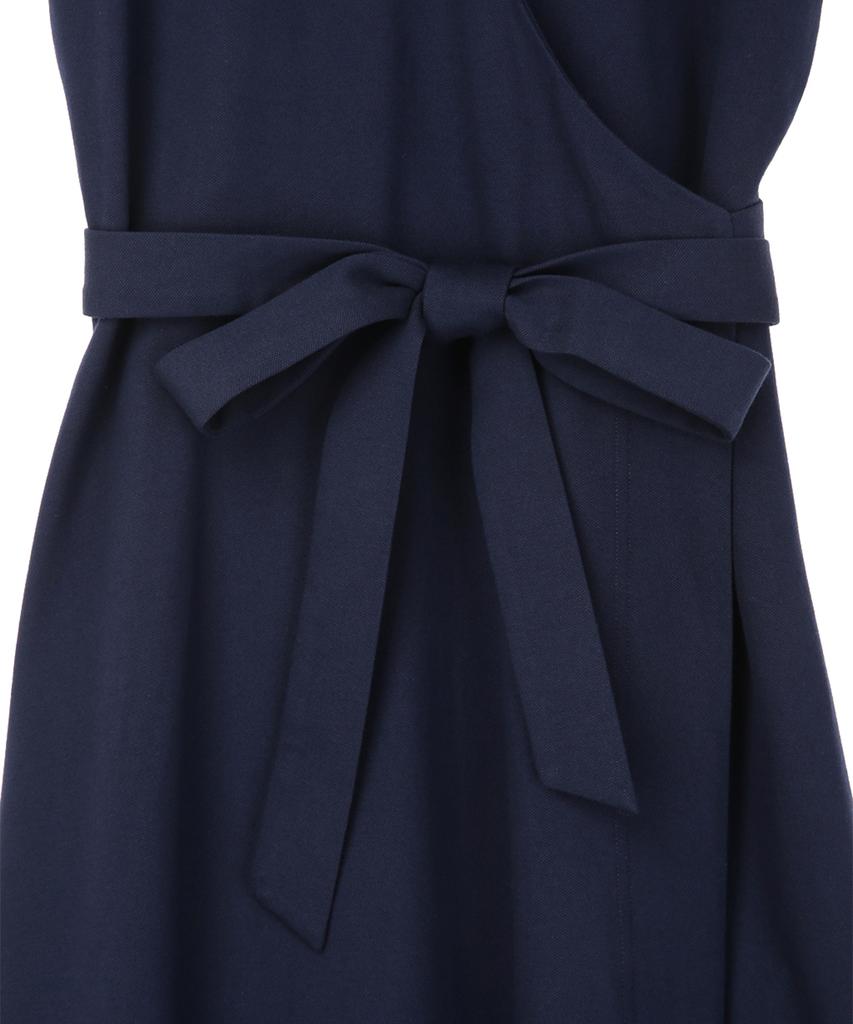 Хлопковое пике Brooks Brothers, платье-поло с запахом (военно-морской флот) (Bbdzwm7344Qes)