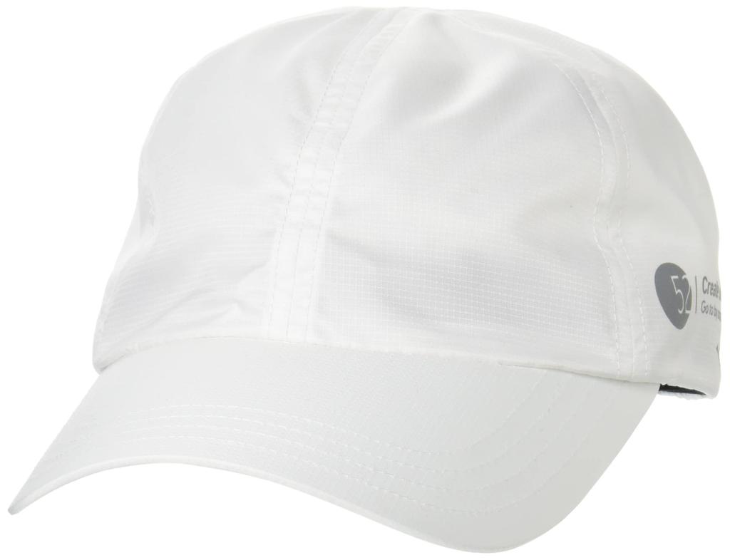 Mizuno Water Repellent Go To by Free Size Cap, Water-Repellent, Odor-Detergent, Outdoor, B2JW2002, White,