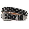 Special European And American Rhinestone Belts, Personalized Trendy Men'S Trendy Men'S Jeans, Versatile Belts, And High-End Belts.