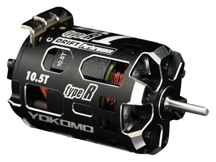 Yokomo Brushless Motor 10.5T DX1T Titanium Shaft RPM-DX105RTA