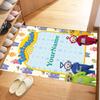 Teletubbies Personalized Name Area Rug Suitable for Living Rooms Decorate room Dormitory Foyer Antislip Carpet Anime Office Decor