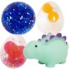 Baby Plus Мягкая тактильная игрушка для развития яйцо + мерцание + яйцо Конгдак + набор динозавров корейские детские игрушки