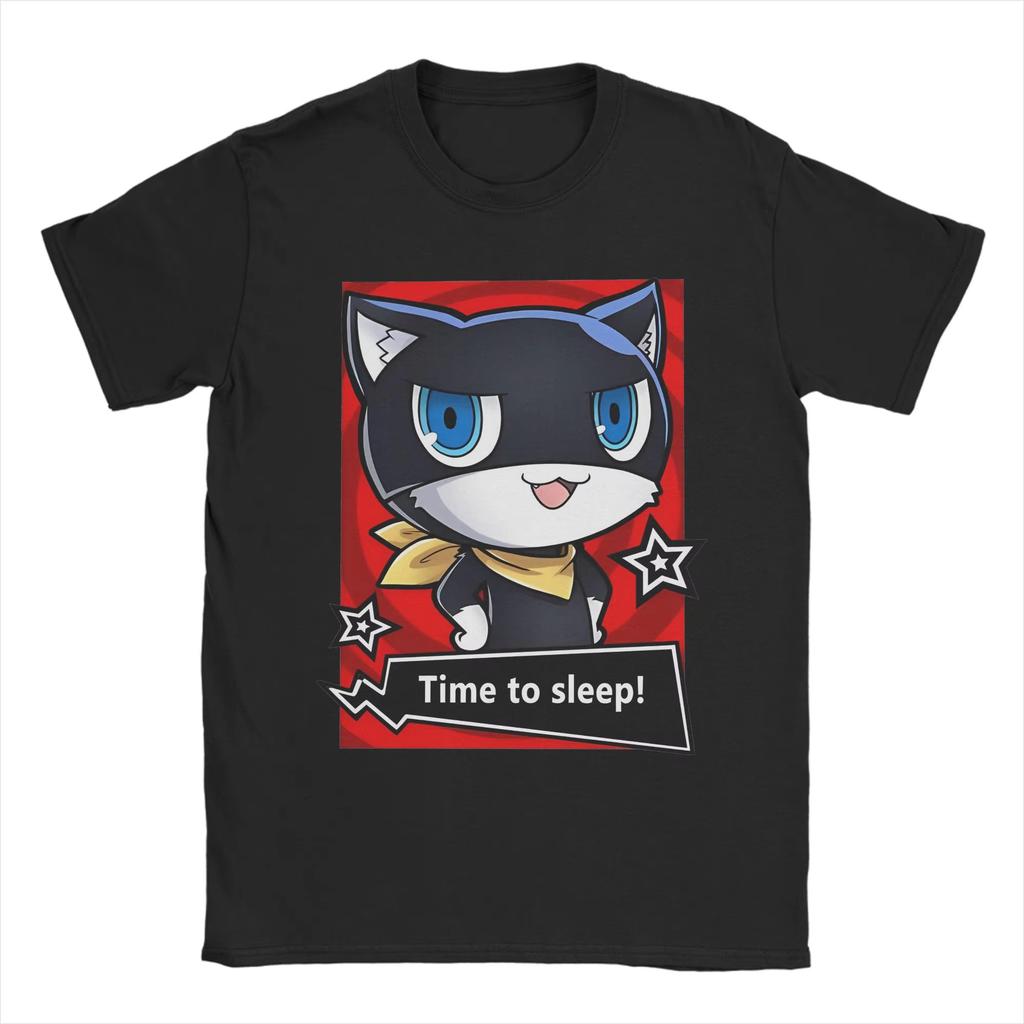 Persona 5 Королева Макото Нидзима Графическая футболка Винтажная стираная Аниме Мерч Харадзюку Унисекс Большемерная хлопковая футболка с коротким рукавом