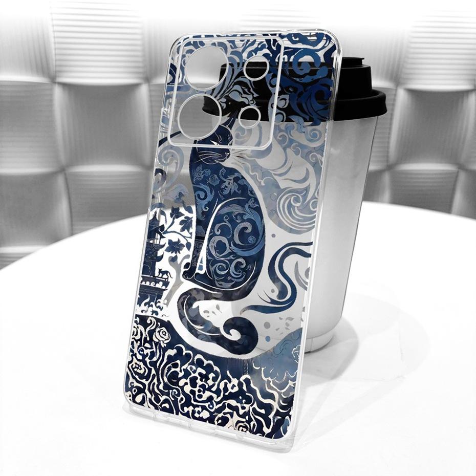 Clear TPU Case For Xiaomi Poco X6 Pro PocoX6 Newest Style Phone Cases For POCO X 6 X6Pro Soft Silicone Covers Bumpers