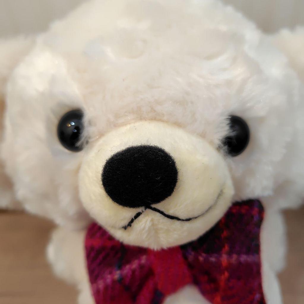 [USED] Merrythought Afternoon Tea x Harris Tweed Teddy Bear Cheeky Bear