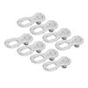 4Pair Steel Bike Bicycle 12Speed Chain Missing Link Connector Parts Cycling Accessorysilver