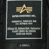 ALPHA INDUSTRIES INC Мужская блузка-бомбер MA-1 Urban Research Collaboration с длинным рукавом, б/у