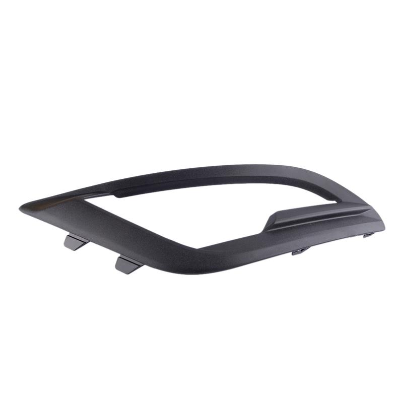 Car Front Right Bumper Fog Light Cover Bezel Lamp Trim Fit for Ford EcoSport 2018