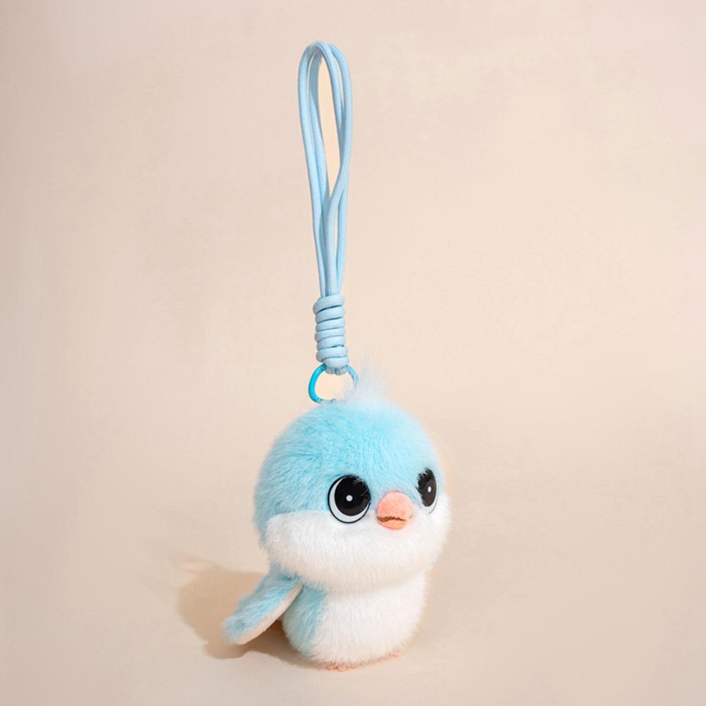 Plush Animal Bird Plush Toy Simulation Sparrow Plush Toy Plush Tit Bird Pendant Car Decor