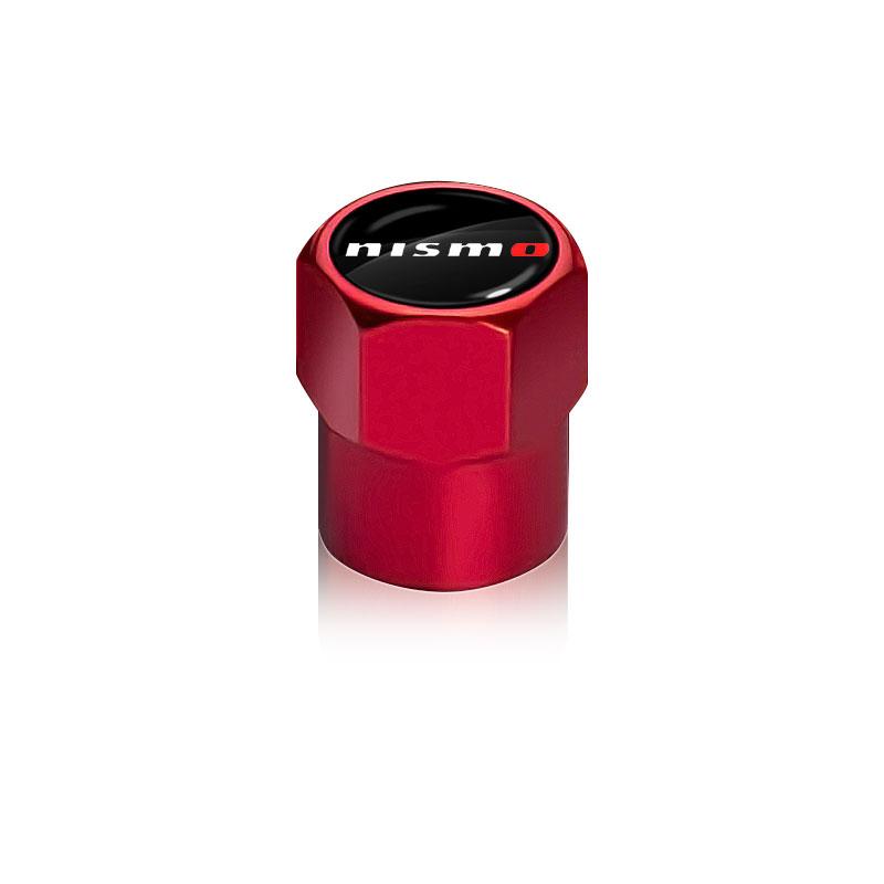 4 шт. Колпачки для вентилей колес автомобиля, на болтах, с логотипом, автомобильные аксессуары для Nissan Qashqai X J10 J11 Trail Tiida Teana Skyline Juke X-trail Almera