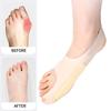 1 Pack Big Toe Protector Adjustable Unisex Soft Pedicure Socks for Bunions Orthopedic Bandage Foot Care Toe Correction
