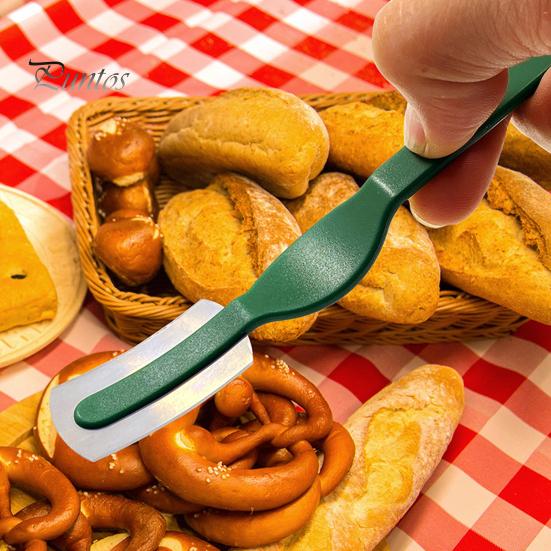 Кухонный нож Puntos для дуговой резки хлеба, скребок для хлебобулочных изделий с лезвием из углеродистой стали