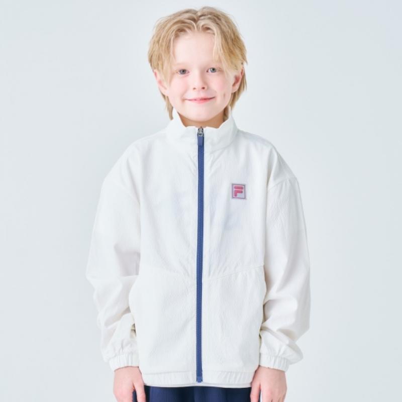 [fila Kids] Seersucker Functional Jacket  Fk2jkf2501m Owh  q0zFk2jkf2501mOwh