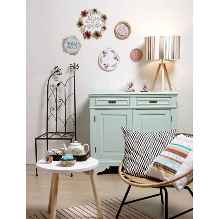 Wooden Leaf Crown - Artemio - 34 X 0.5 Cm - Decorative - Customizable - Mixed