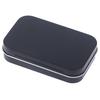 Storage Box Small Jewelry Candy Coin Key Organizer Tin Flip Black Gifts Sealed