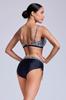 Купальник с уплотнённой чашкой, плавки слип David (87914)