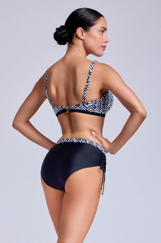 Купальник с уплотнённой чашкой, плавки слип David (87914)