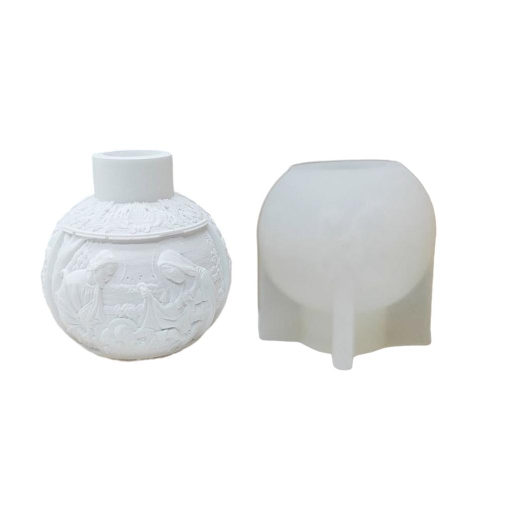 Модная прочная силиконовая форма, портативный аксессуар для сферических подсвечников, простая в использовании, несколько размеров, для ежедневного использования