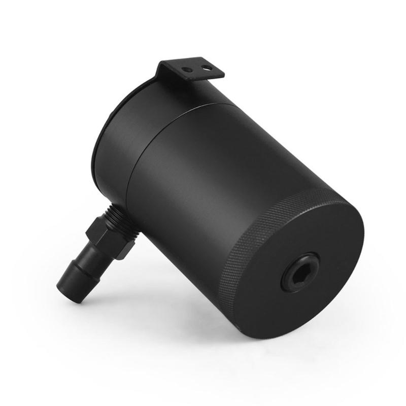 Lightweight Oil Catch Can Aluminum Alloy Oil Catch Can Two Hole Oil Catch Tank Simple Installation for Automotive