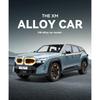 Масштаб 1/24 Симуляция BMW XM Сплав Модель автомобиля Металл Литье под давлением Украшение Звук Свет Детская игрушечная модель автомобиля Подарок на день рождения для мальчика