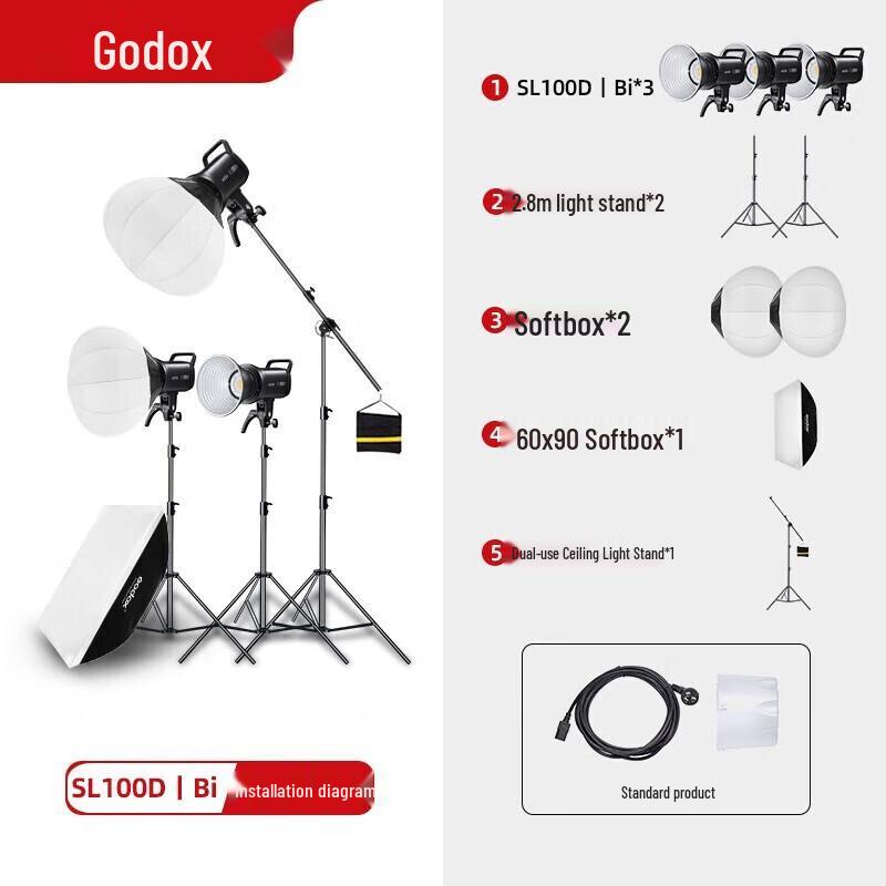 Светодиодный видеосвет серии Godox SL100