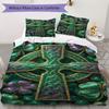 Cross Pattern Bedding uilt Set uilt Cover Pillowcase Home Decoration Birthday Gift (1 * duvet cover + 2 * pillowcase  without core)151