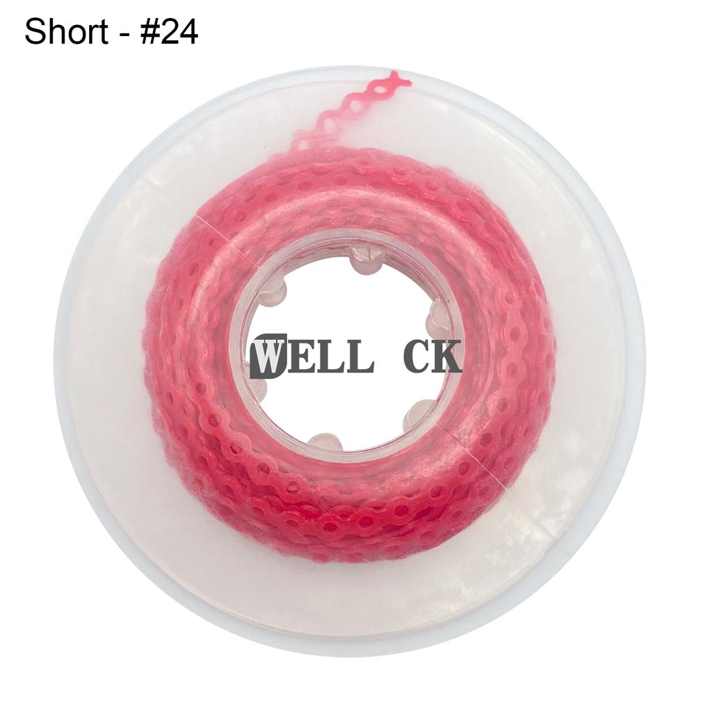 WELL CK 1Pcs Dental Orthodontic Elastic Rubber Power Chain Rubber Band Short Type