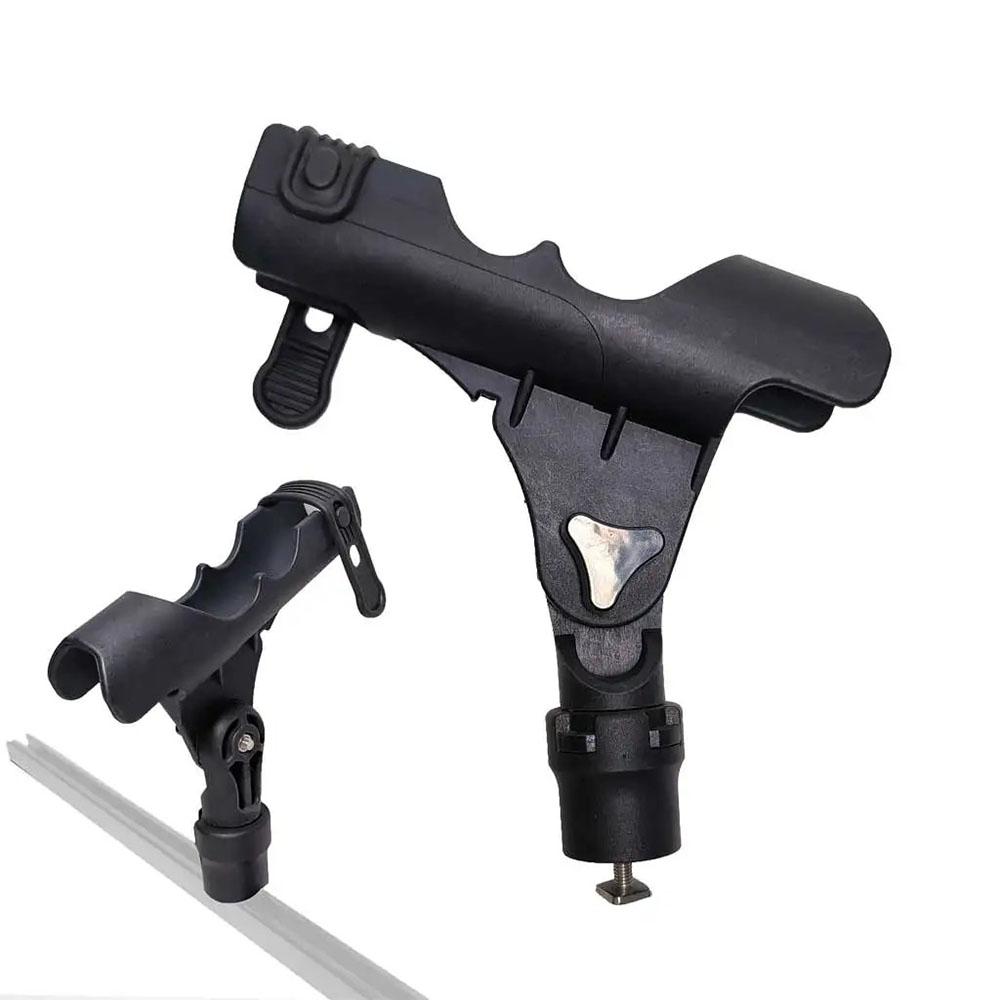 Fishing Rod Holder for Kayak Marine Boat PVC Inflatable Boat Hand Rail Dinghy Raft Boat Fishing Rod Holder on Sliding Rail 7