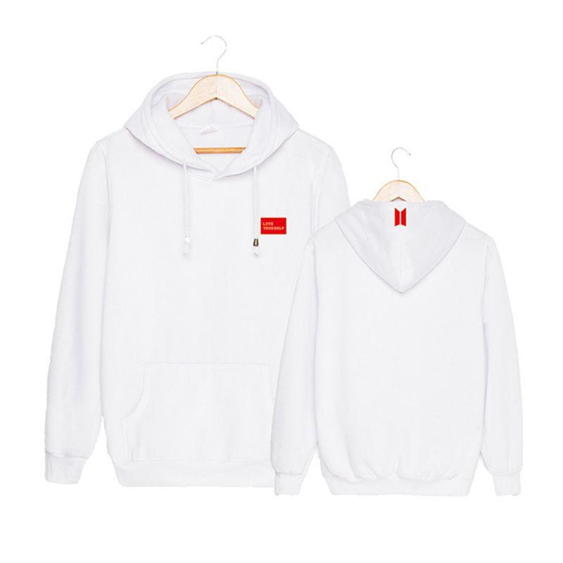 Kpop Bts World Tour Love Yourself Hoodie Cap Sweatshirt Featuring Iconic Members Jimin Suga Jin V For Fans