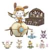TOP TOY Sanrio Characters Steampunk Series Box of Gachapon Blind Box Figures Soft Vinyl PVC Premium Toys Birthday Present Christmas Gift [Assorted 6]