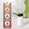 USB Rechargeable Handheld Fan Small Portable Silent Desk Fan