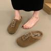 Модные зимние тапочки для женщин, для дома, теплые, повседневные, изысканные, мягкие, плоские, хлопковые, сексуальные тапочки с хлопковым носком