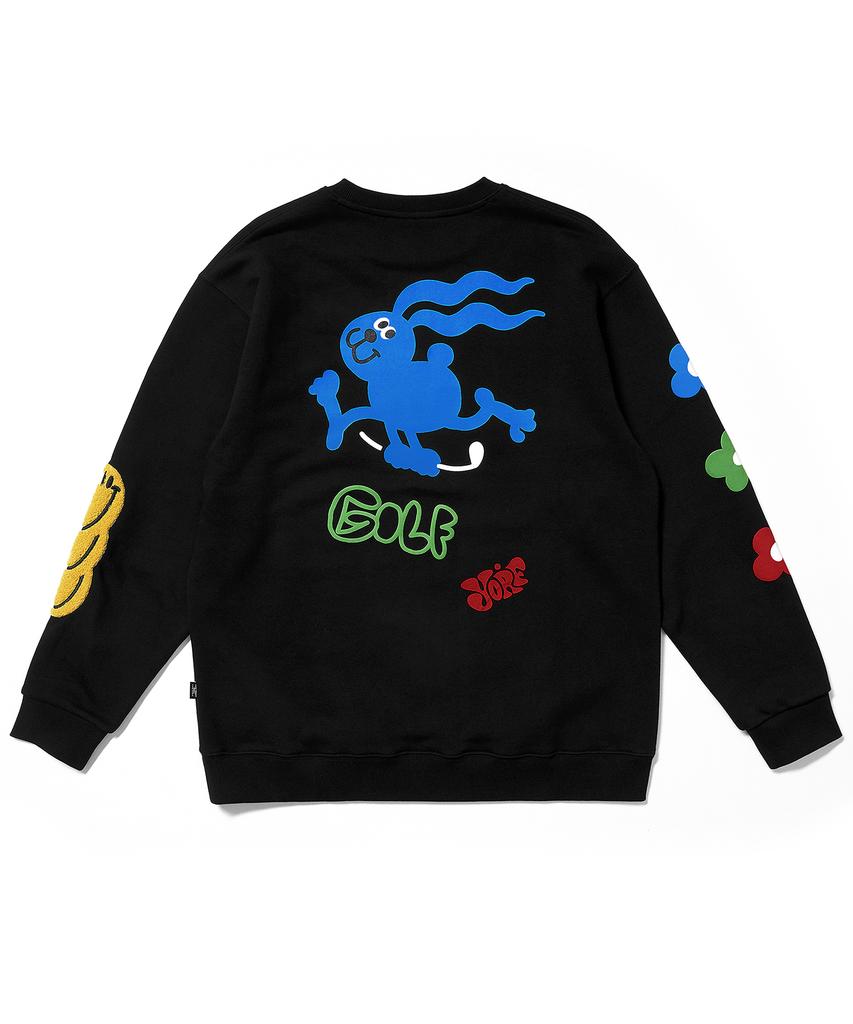 YORF Yorf Crewneck B Rabbit Black