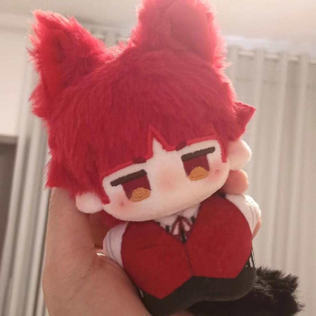 10Cm Animals Iruma Kun Opera Starfish Body Cute Soft Cosplay Plush Doll Starfish Body Dress Up Game Cotton Pillow Toys Gift
