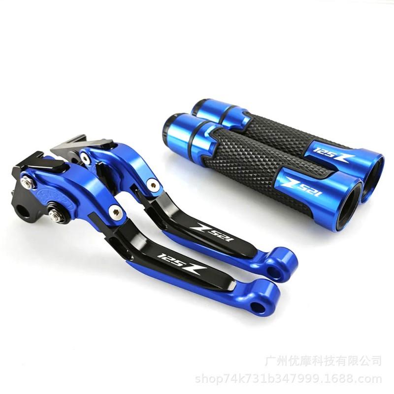Aluminum Motorcycle Brake Clutch Lever Handlebar Grips Italika 125Z Anti-Slip Custom Upgrade Kit