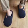 Fashion Litfun Warm Cotton Slippers For Women Men Fluffy House Fur Slippers  Indoor Flats Slip-on Soft Slippers Couple House Mute Slides