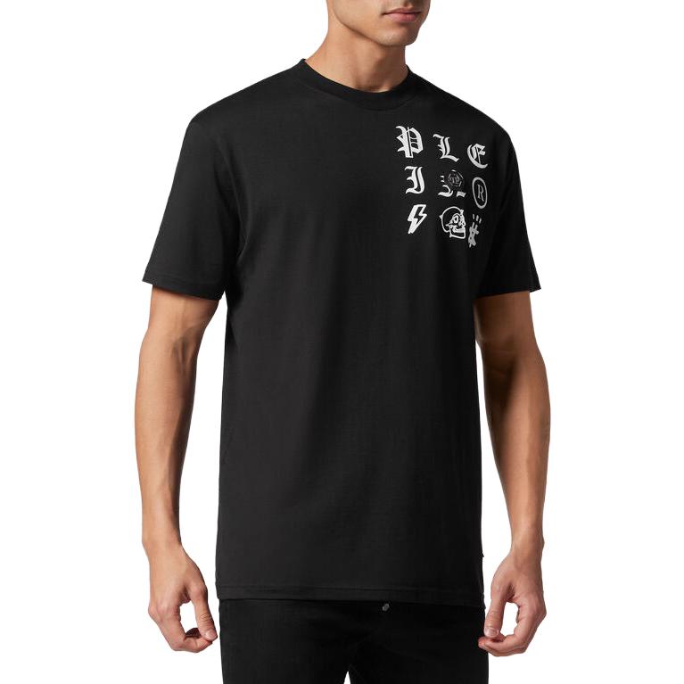Philipp Plein logo-print cotton T-shirt AACC-MTK6632-PJY002N-02
