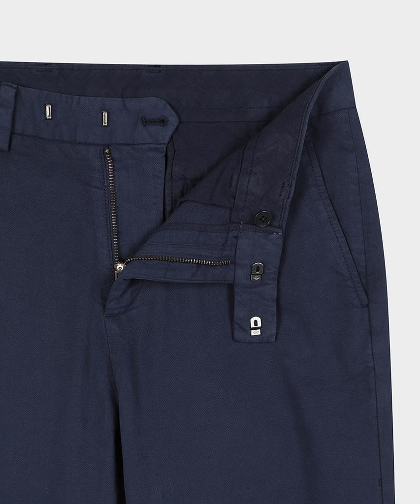 Брюки чинос BROOKS BROTHERS из ломаной твиловой ткани (военно-морской флот) (Bbpcmm0627Qef)