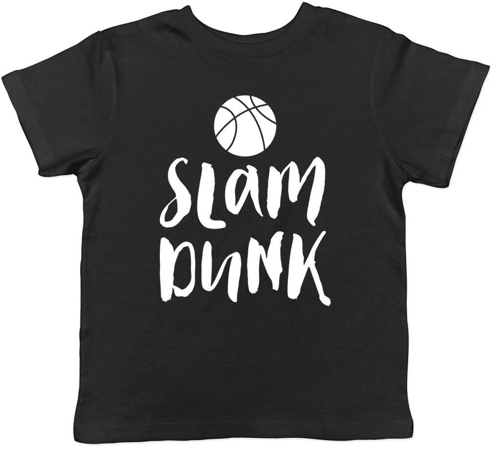 Slam Dunk Basketball Childrens Kids Boys Girls Tee T-shirt