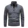 Mens Pullover Sweaters Autumn and Winter Casual Knitwear Male Pullovers Half Turtleneck Classic Men's Sweaters Wool Sweater
